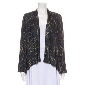 HAUTE HIPPIE ANIMAL PRINT CAPE